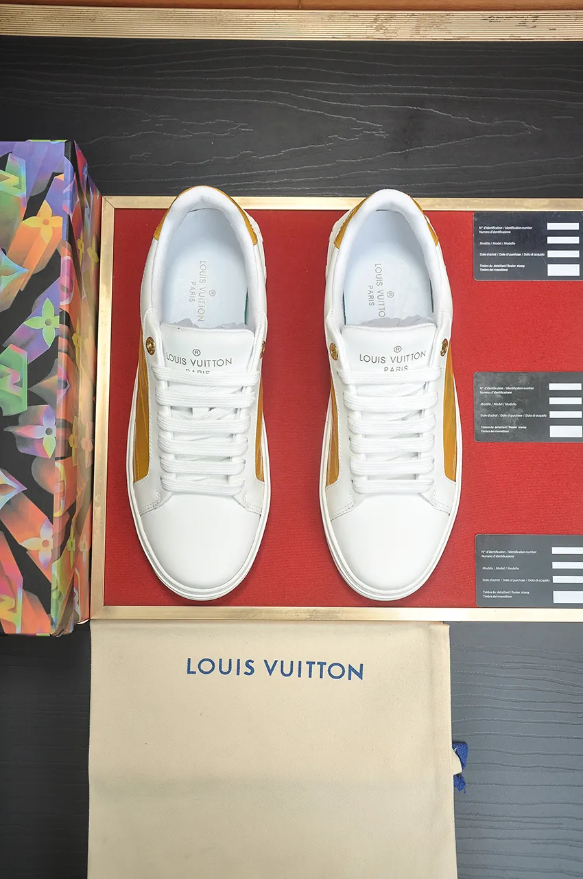 Men's shoes 💰540💶[LOUIS VUITTON] Original order price (water-dyed cowhide lining) new model 🍀LV Louis Vuitton * - top version of LV classic trendy shoes! Made of imported original cowhide, water-dyed cowhide lining, and original wear-resistant rubber outsole! High quality products! Code number 38-45 (45 is custom-made and cannot be returned or exchanged)